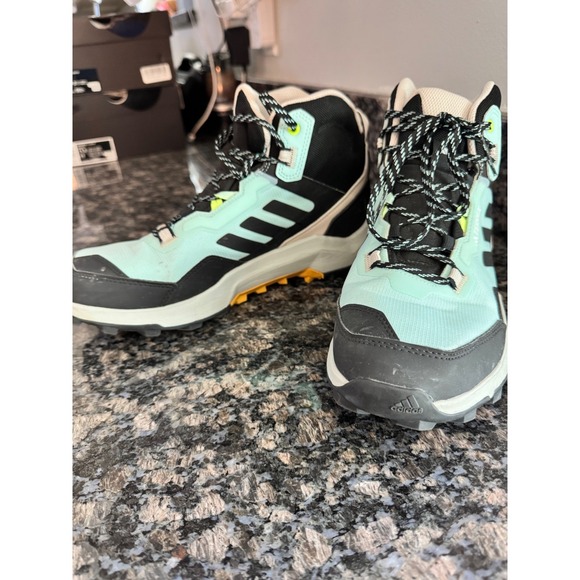 Adidas Terrex Free Hiker Gore-Tex Women's Hiking Boots Mint Black IF4850 Size 9 - Picture 6 of 9